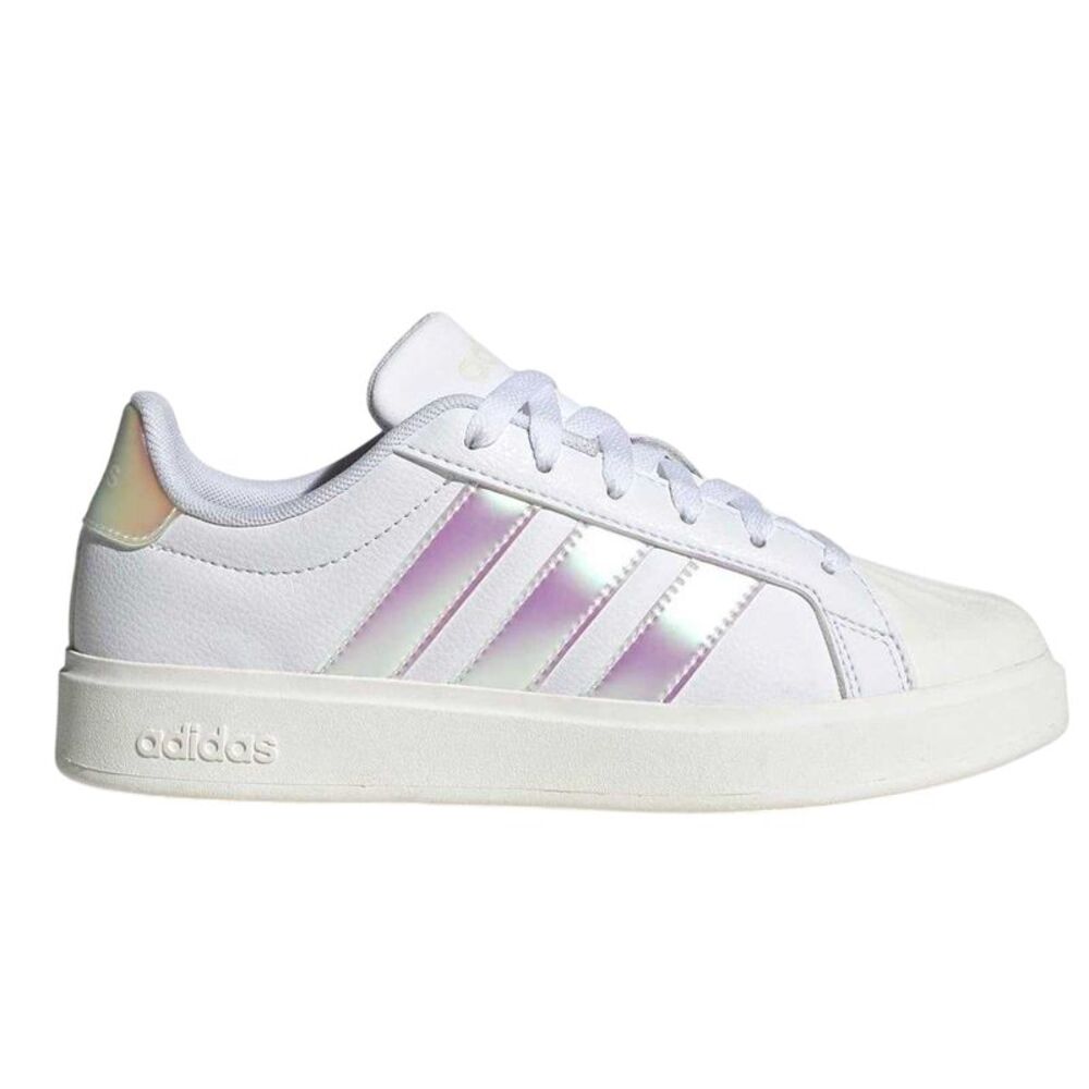 Adidas Childrens/Kids Streetalk Iridescent Low Sneakers / White